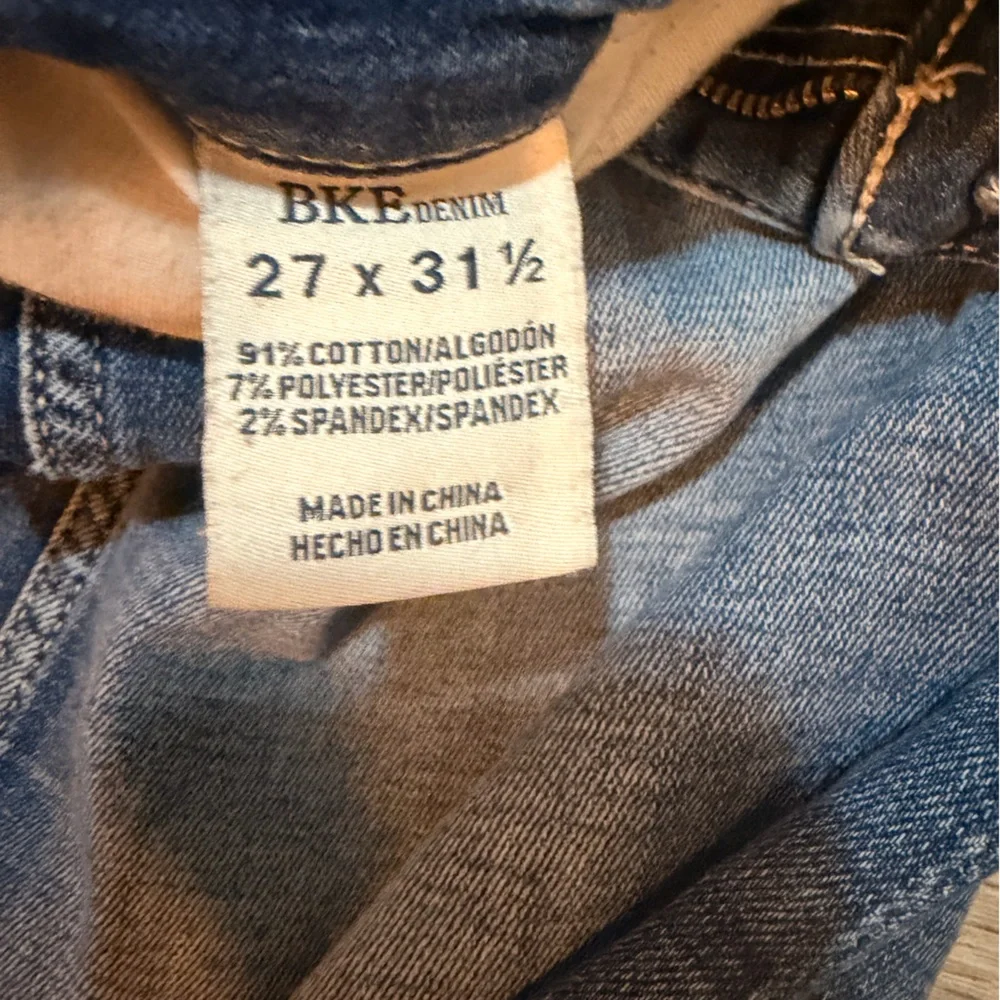 BKE Women's Blue Straight-Leg Jeans - Picture 5 of 5
